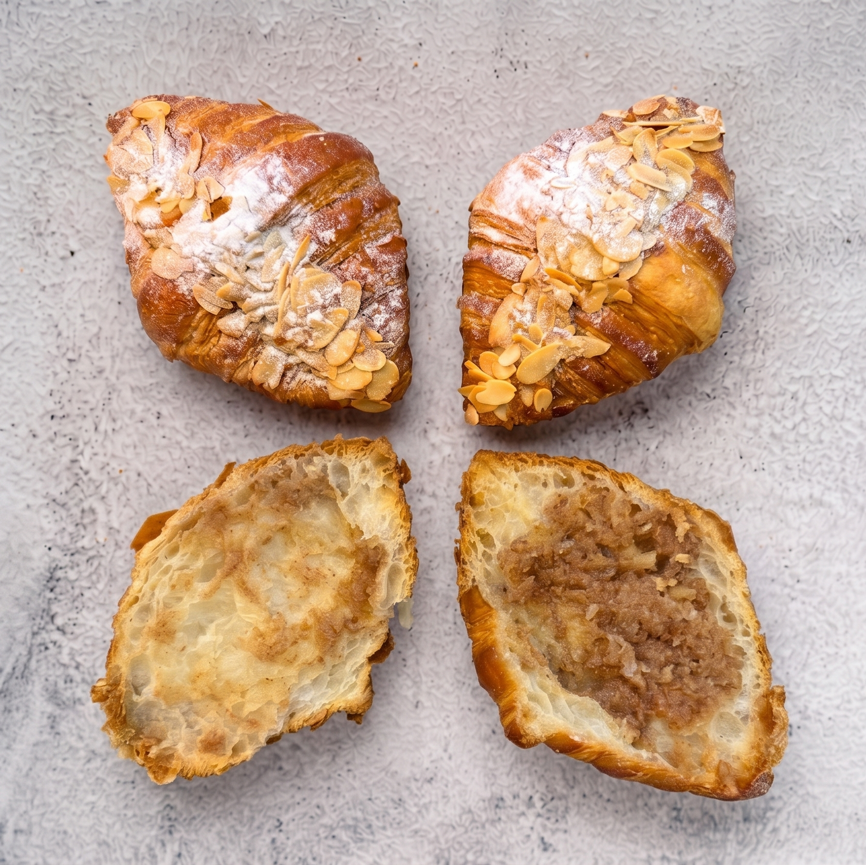 4x Maxi Almond Croissant 100g