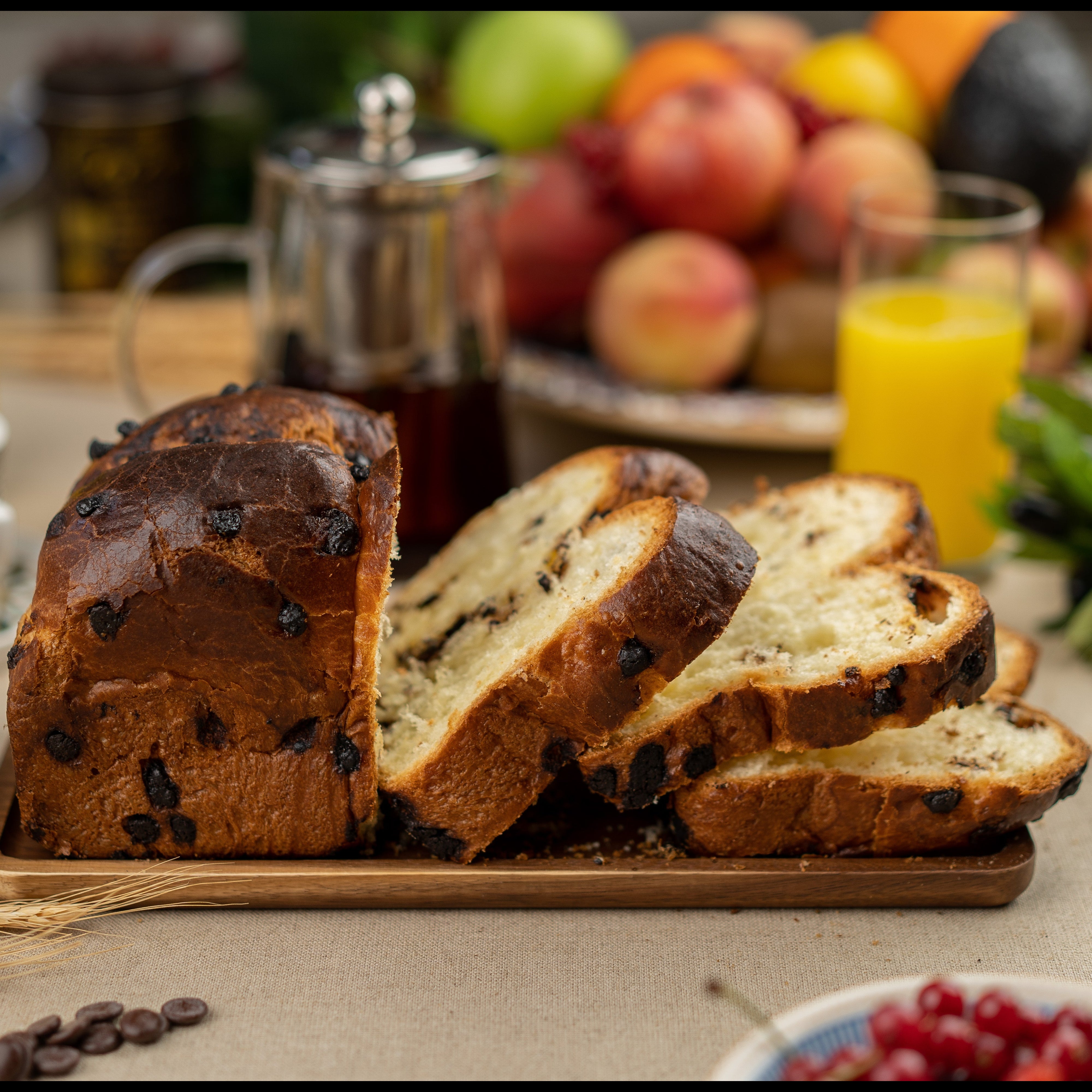 Chocolate butter brioche 500g