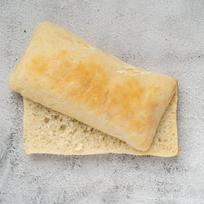Large italian white ciabatta sandwich