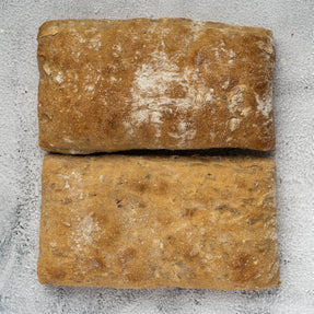 Italian rye ciabatta sandwich