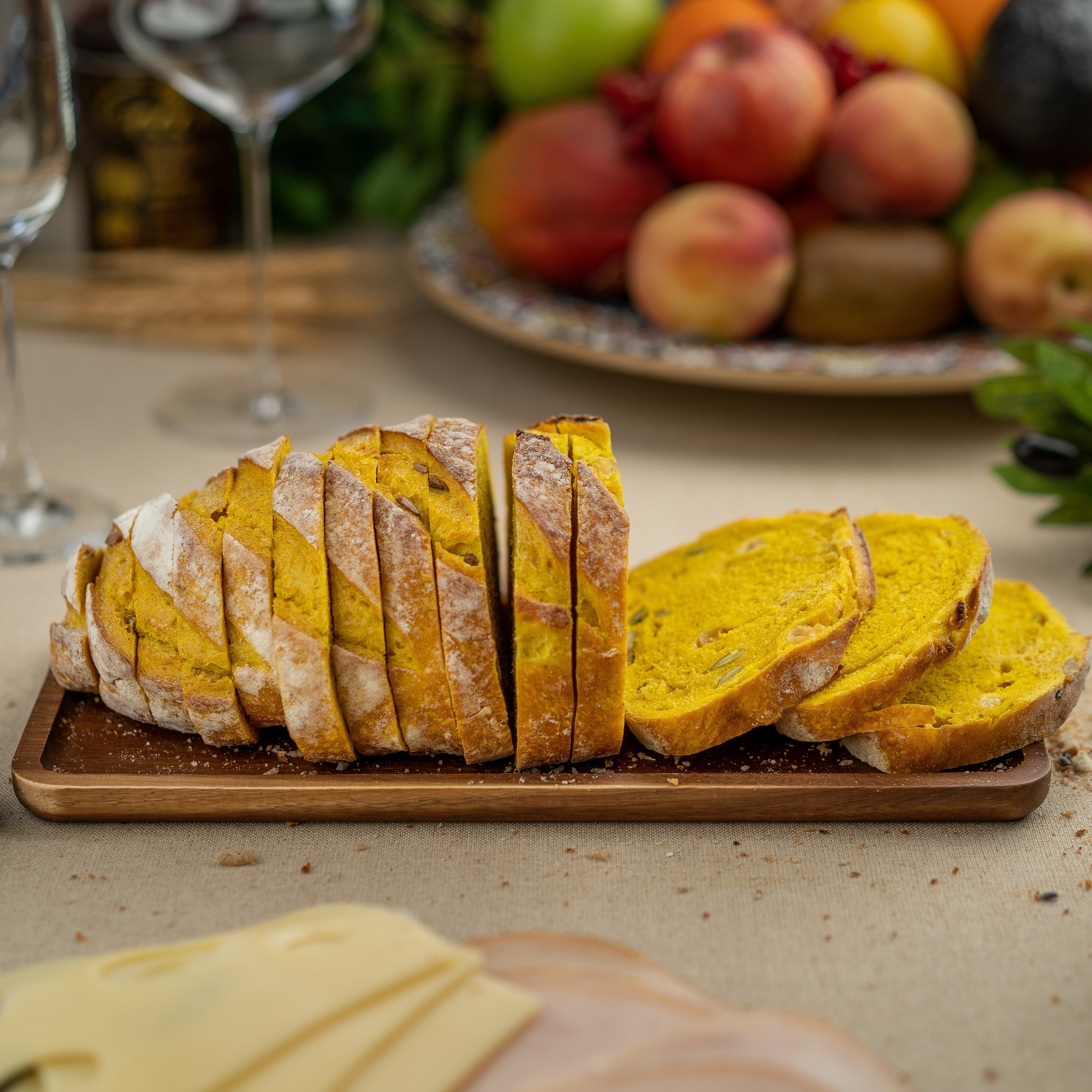 Sourdough Turmeric spices loaf
