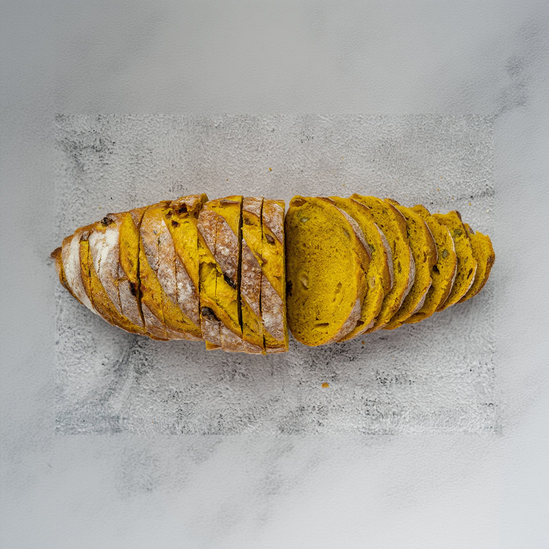 Sourdough Turmeric spices loaf