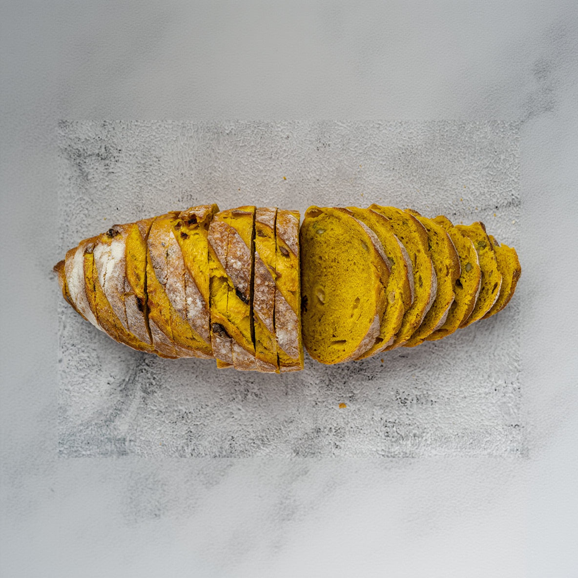 Sourdough Turmeric spices loaf